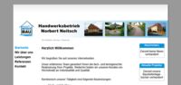 Internetseite Handwerksbetrieb Norbert Neitsch, Beiersdorf