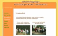 Internetseite Selbsthilfegruppe Kehlkopfoperierter - Ostsachsen, Löbau
