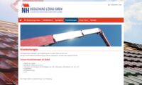 Internetseite NH Bedachung Löbau GmbH, Löbau